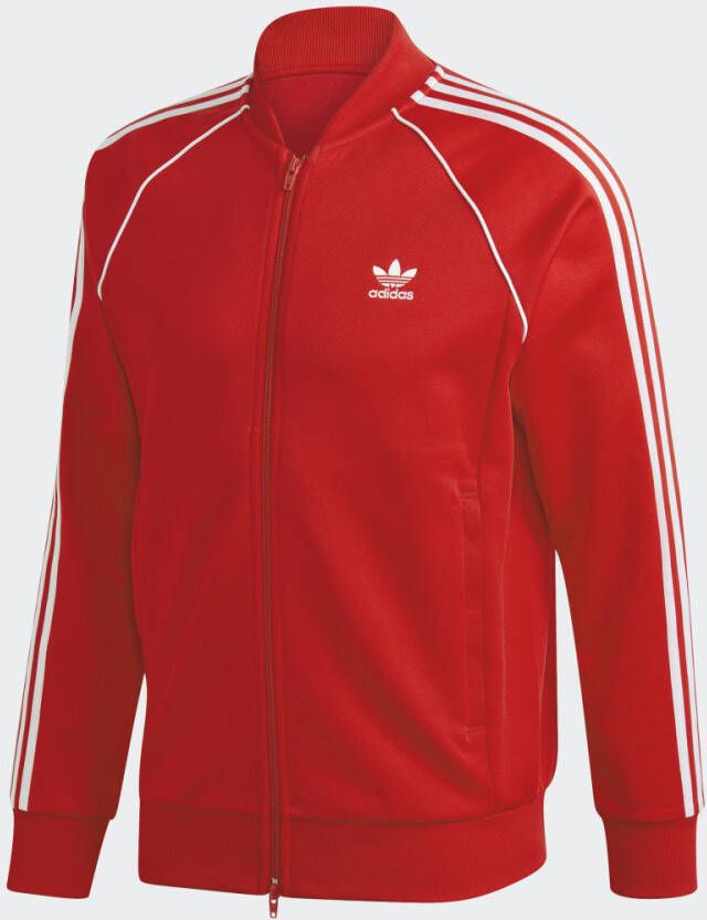 adidas Originals Track Top Adicolor Classics Rood/Wit
