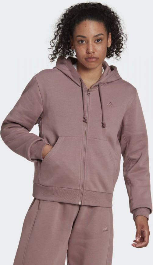 Adidas All Szn Fleece Full zip Dames Hoodies