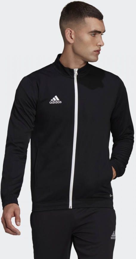 adidas Entrada 22 Trainingsjack Zwart Wit