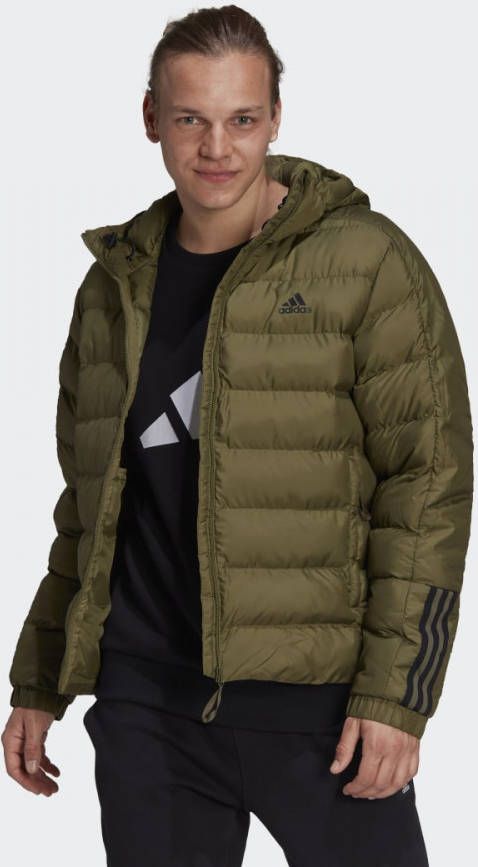 Adidas Itavic 3 Stripes Midweight Hooded Heren Jackets