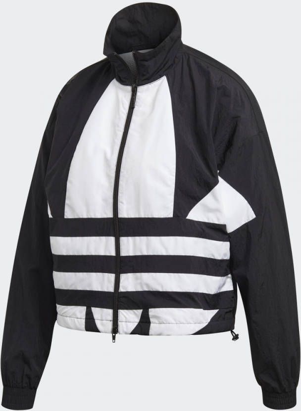 adidas Originals Adicolor sportjack zwart/wit