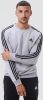 Adidas essentials 3 stripes sweater grijs heren online kopen