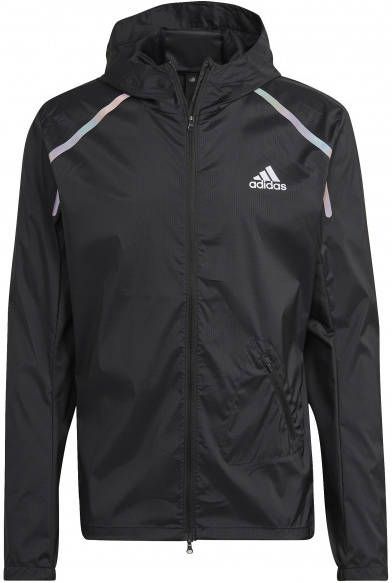 Adidas Marathon Jacket Hardloopjack, zwart