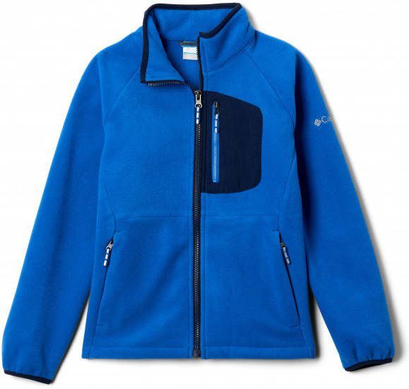 Columbia Kid's Fast Trek III Fleece Full Zip Fleecevest, blauw