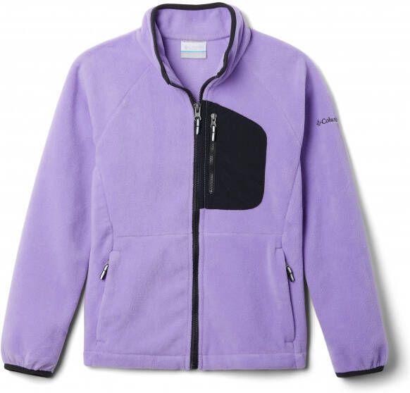 Columbia Kid's Fast Trek III Fleece Full Zip Fleecevest, purper