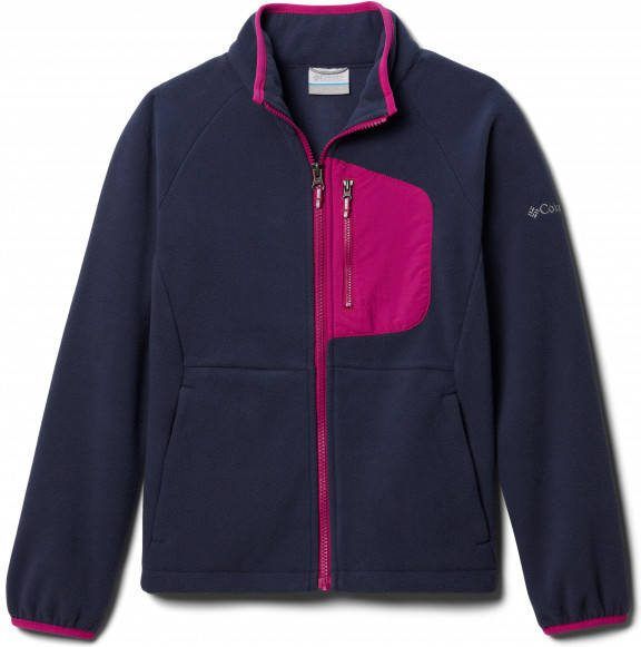 Columbia Kid's Fast Trek III Fleece Full Zip Fleecevest, blauw