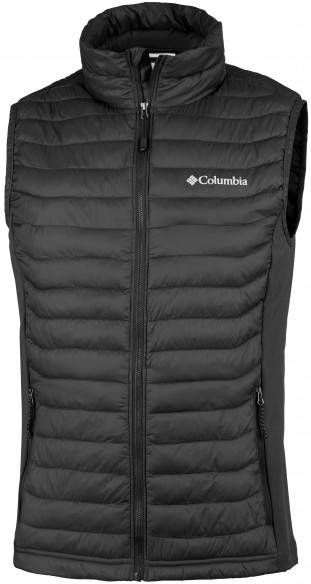 Columbia Powder Pass Vest Synthetische bodywarmer, grijs/zwart