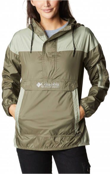 Columbia Women's Challenger Windbreaker Vrijetijdsjack, olijfgroen