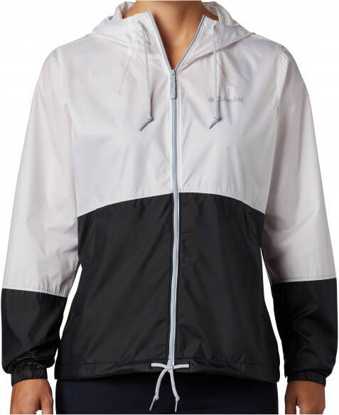 Columbia Women's Flash Forward Windbreaker Vrijetijdsjack, grijs/zwart