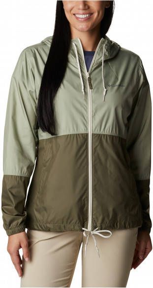 Columbia Women's Flash Forward Windbreaker Vrijetijdsjack, olijfgroen