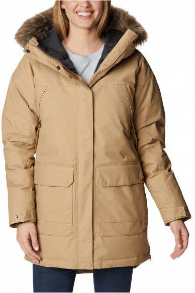 Columbia Women's Mount Si Down Parka Lange jas, beige