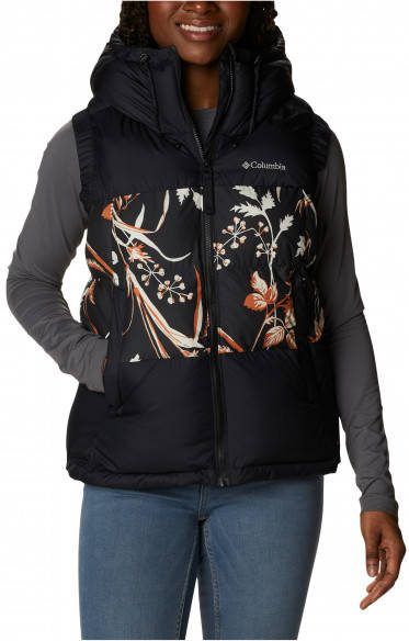 Columbia Women's Pike Lake II Insulated Vest Synthetische bodywarmer, zwart