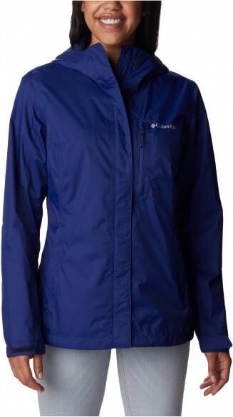 Columbia Women's Pouring Adventure II Jacket Regenjas, blauw