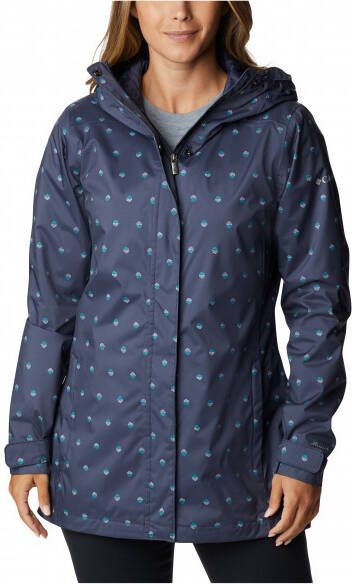 Columbia Women's Splash A Little II Jacket Regenjas, blauw