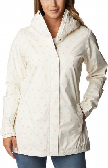 Columbia Women's Splash A Little II Jacket Regenjas, wit