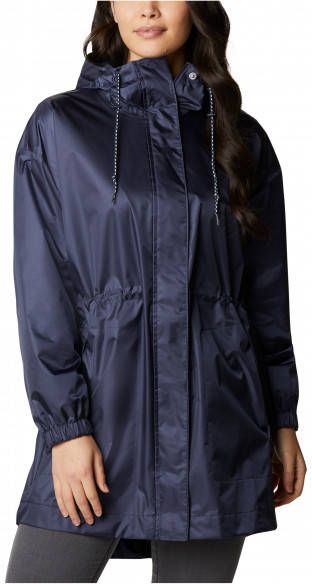 Columbia Women's Splash Side Jacket Lange jas, blauw