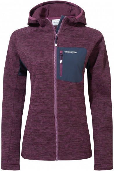 Craghoppers Women's Trina Jacke Fleecevest purper