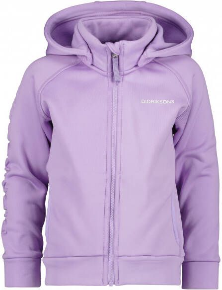 Didriksons Kid's Corin Full Zip 7 Fleecevest purper