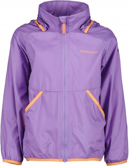 Didriksons Kid's Maskros Pack Jacket Windjack purper