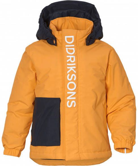 Didriksons Kid's Rio Jacket Winterjack oranje