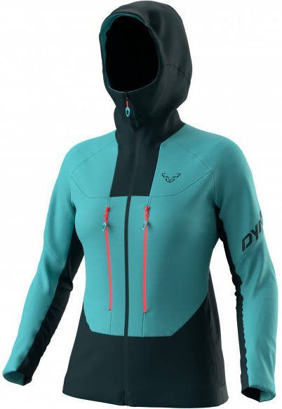 Dynafit Women's TLT Dynastretch Jacket Softshelljack, turkoois