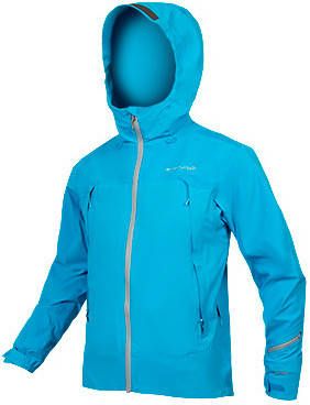 Endura MT500 Wasserdichte Jacke II Fietsjack, blauw/turkoois