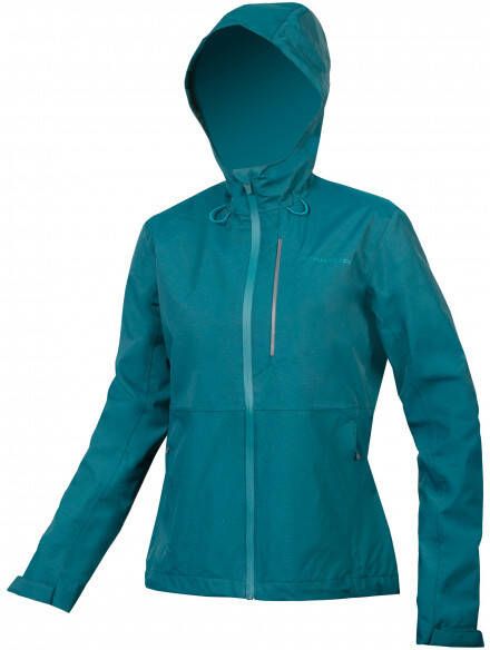 Endura Women's Hummvee Wasserdichte Kapuzenjacke Regenjas, turkoois