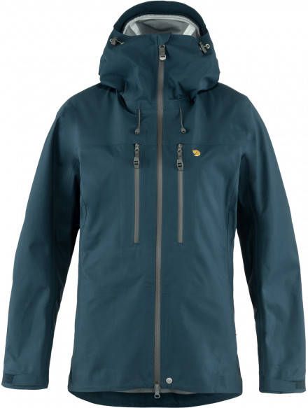 Fjällräven Women's Bergtagen Eco Shell Jacket Regenjas, blauw