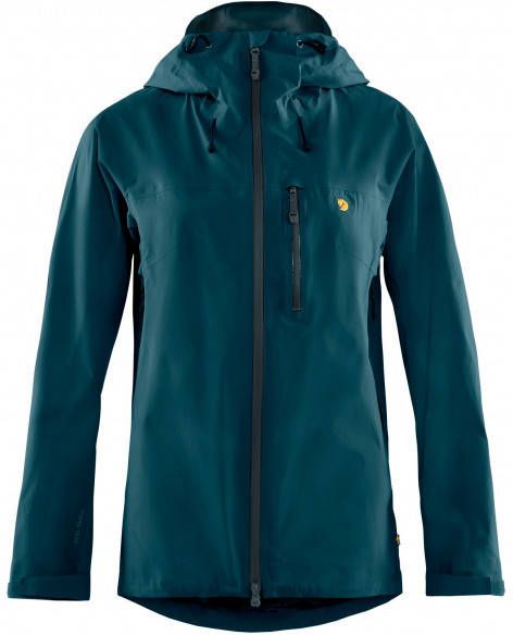 Fjällräven Women's Bergtagen Lite Eco Shell Jacket Regenjas, blauw