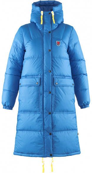 Fjällräven Women's Expedition Long Down Parka Lange jas, blauw