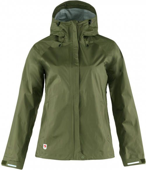 Fjällräven Women's High Coast Hydratic Jacket Regenjas, olijfgroen