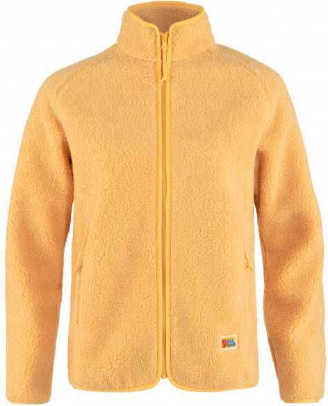 Fjällräven Women's Vardag Pile Fleece Fleecevest, oranje/beige
