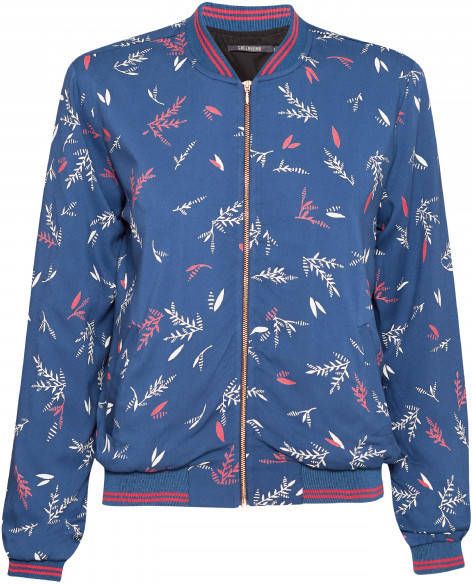 GreenBomb Women's Sweet Leaves Grave Vrijetijdsjack, turkoois