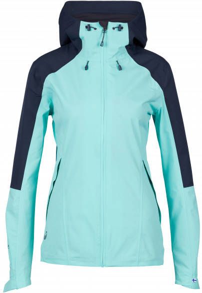 Halti Women's Asana W DX Shell Jacket Regenjas turkoois