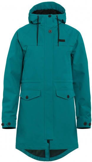 Horsefeathers Women's Elsie Jacket Parka, turkoois