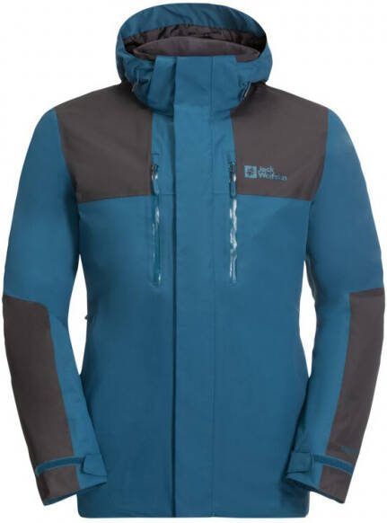 Jack Wolfskin Jasper Jacket Regenjas, blauw