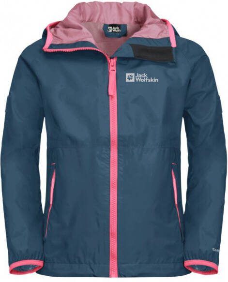 Jack Wolfskin Kid's Rainy Days Jacket Regenjas blauw