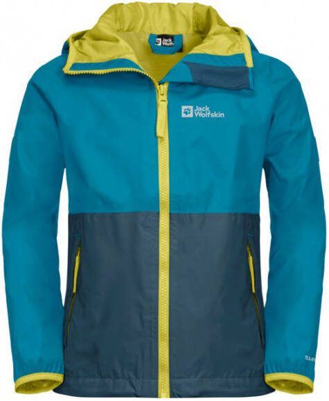 Jack Wolfskin Kid's Rainy Days Jacket Regenjas blauw