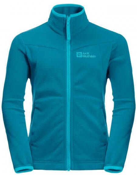 Jack Wolfskin Kid's Sandpiper Jacket Fleecevest turkoois