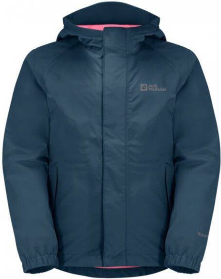Jack Wolfskin Kid's Tucan Jacket Regenjas blauw