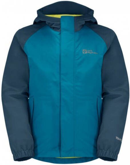 Jack Wolfskin Kid's Tucan Jacket Regenjas blauw