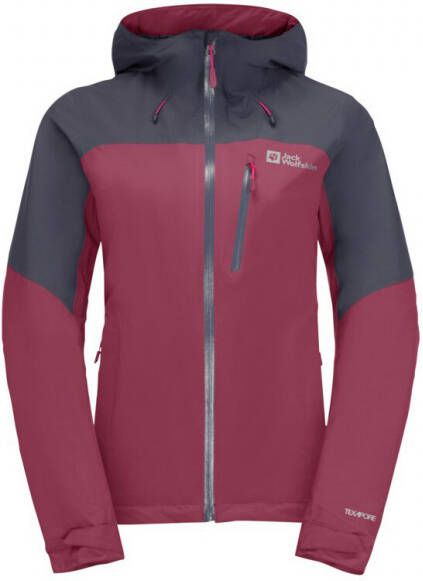 Jack Wolfskin Women's Go Hike Jacket Regenjas, rood