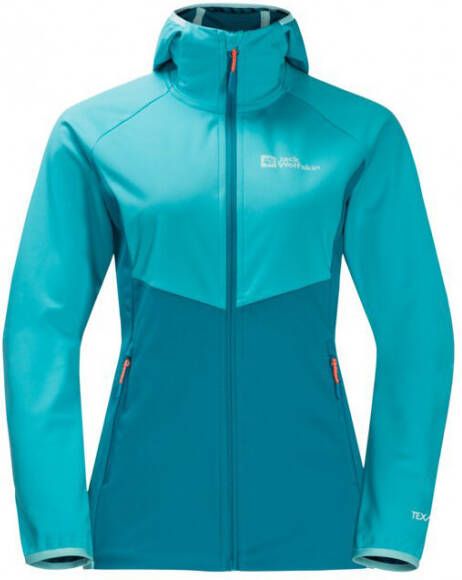 Jack Wolfskin Women's Go Hike Softshell Softshelljack, turkoois