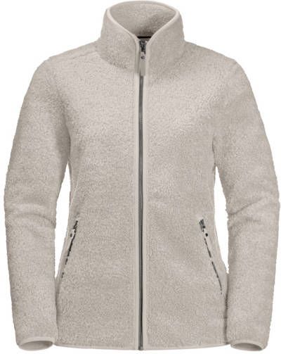 Jack Wolfskin Women's High Cloud Jacket Fleecevest, grijs