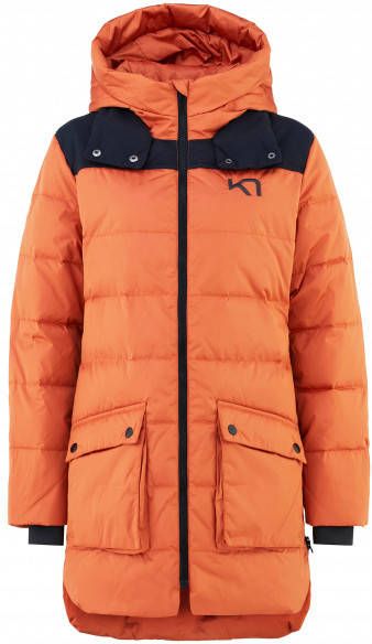 Kari Traa Women's Rong Parka Parka, oranje