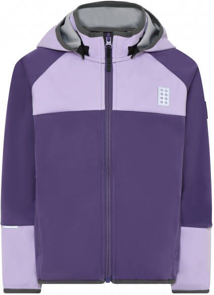 lego wear Kid's Storm 202 Softshelljack purper