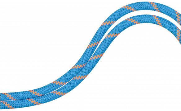 mammut 8.7 Alpine Sender Dry Rope Enkeltouw m, blauw
