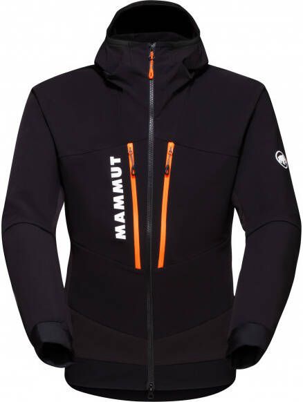 mammut Aenergy SO Hybrid Hooded Jacket Softshelljack, zwart