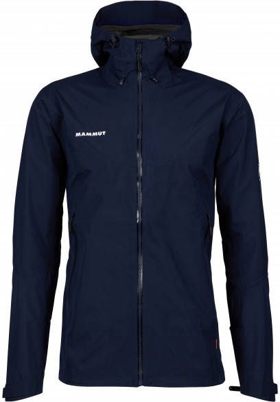 mammut Convey Tour HS Hooded Jacket Regenjas, blauw