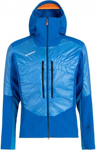 mammut Eisfeld Softshell Hybrid Hooded Jacket Softshelljack, blauw